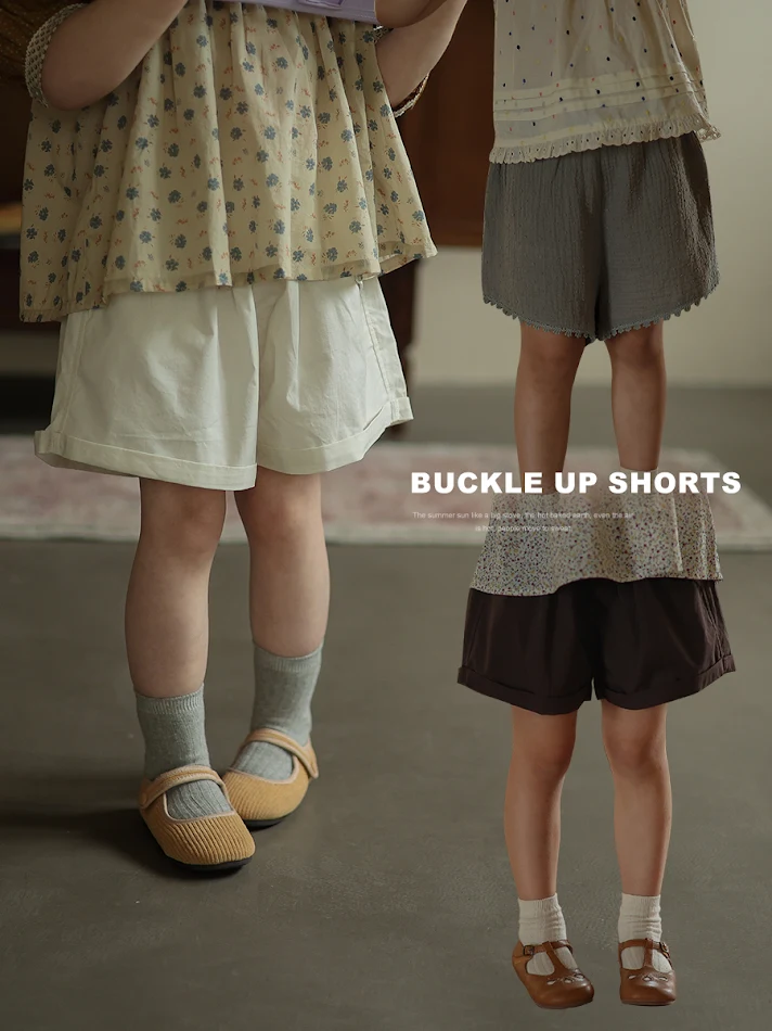 Baby zomer katoenen casual shorts, ademend en comfortabel, ideaal voor warme dagen en buitenspelen.