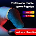 Pubg (Hàng Mới Về) Set 2 Kim 18 Kim Carbon Gắn Ngón Tay Dùng Để Chơi Game Trên Điện Thoại