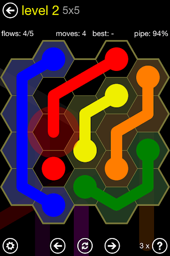 Flow Free: Hexes androidhappy screenshots 1