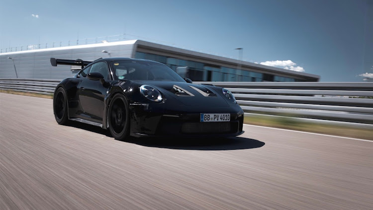 The new Porsche 911 GT3 RS will debut on August 17 in a live broadcast. Picture: SUPPLIED