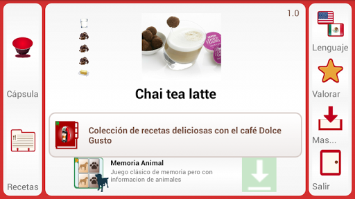 Recetas Dolce Gusto