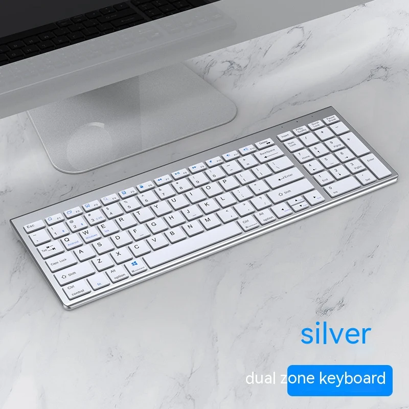 Bluetooth Dual-mode Laptop Tastatura Miš Komplet Punjivi Tihi Ured – Bežična udobnost i efikasnost na radnom mestu.
