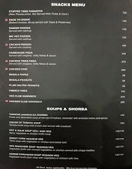 The Blaze menu 4