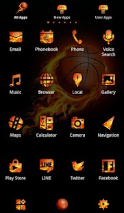 How to mod Fireball +HOME Theme lastet apk for laptop