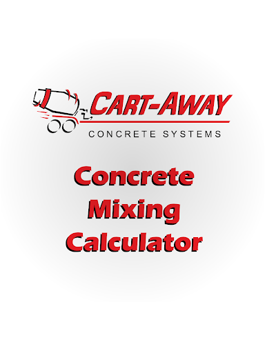 Cart-Away Concrete Mixing Calc