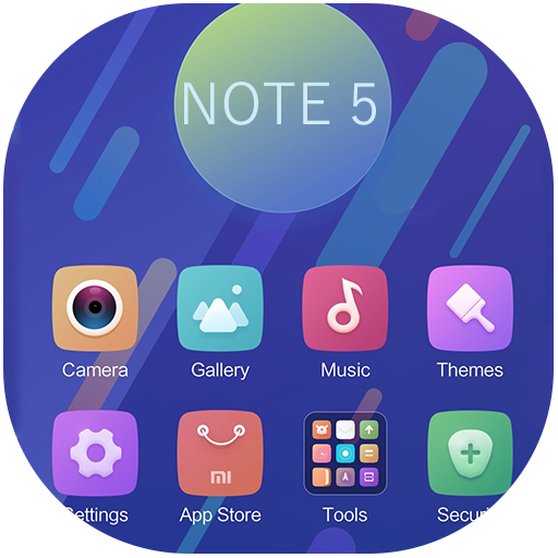 Launcher & Theme Xiaomi Redmi Note 5