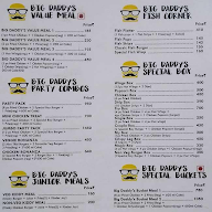 Big Daddy's menu 7