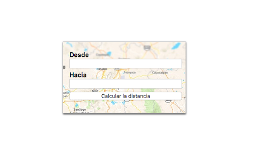 Calculadora de Distancia de Viaje