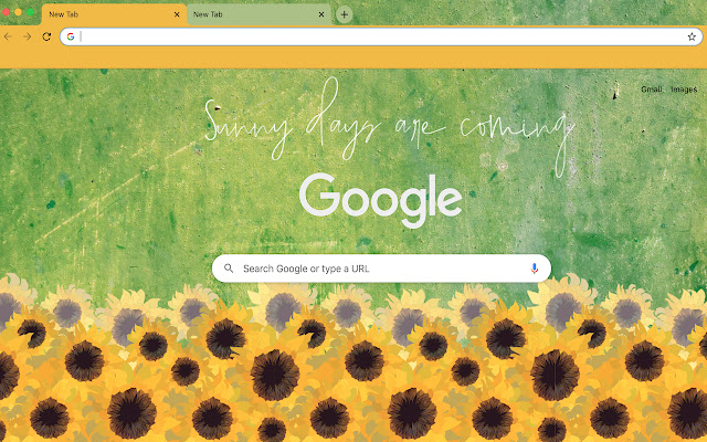 Sunny Days Theme chrome extension