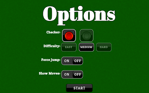 Options Checker: G START 