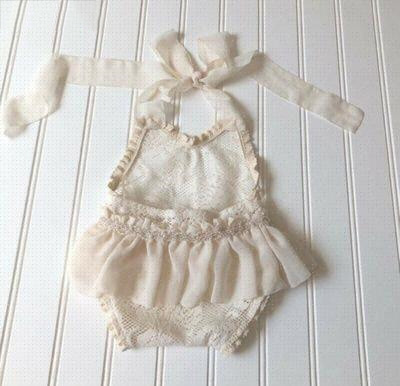 Title 2, Newborn Girls Romper Dress Jumpsuit Summer Clot...