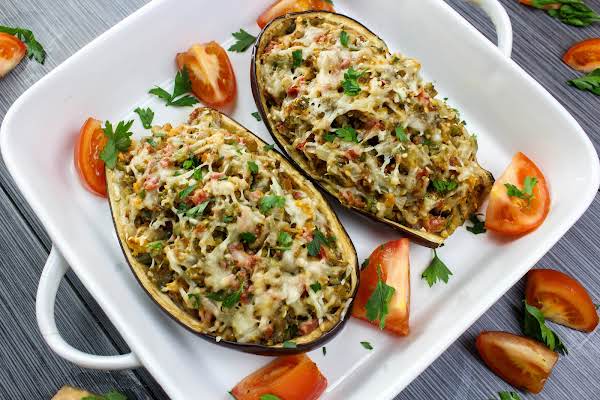 Stuffed Eggplant Italiano_image