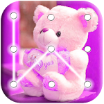 Cover Image of Download Teddy Bear Pattern Lock Screen 1.1 APK