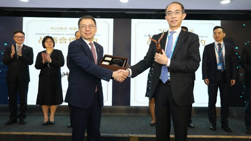 ZTE and Deloitte China sign a strategic co-operation agreement to embrace the 5G era.