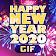 Happy New Year 2020 GIF Images icon