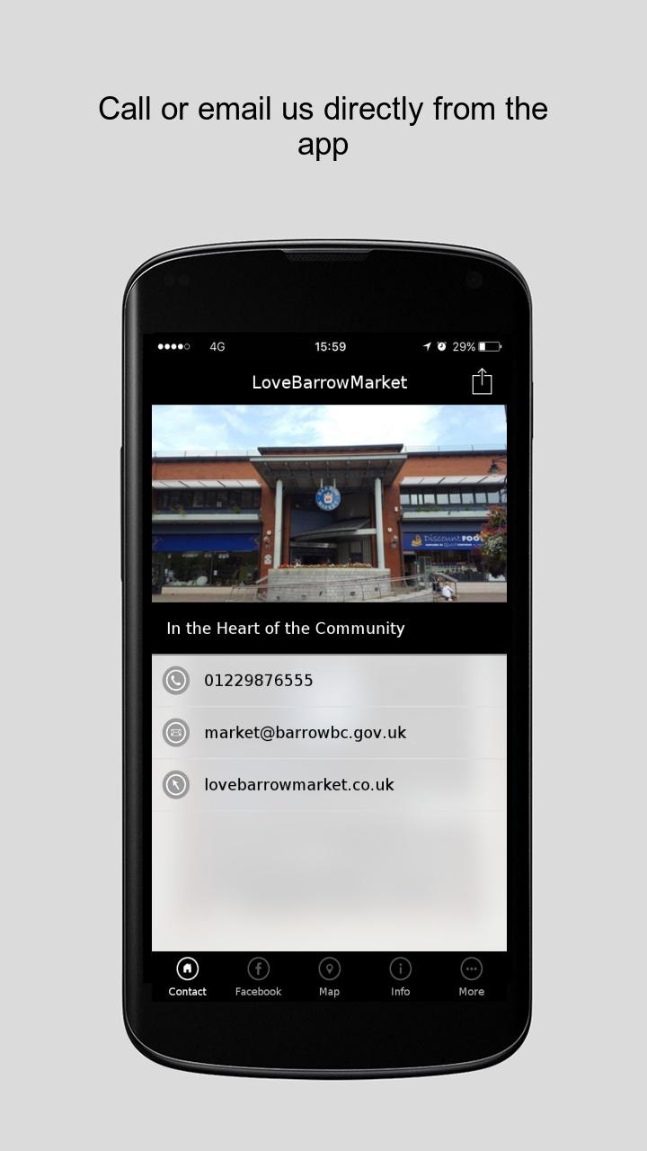 LoveBarrowMarket Screen 1