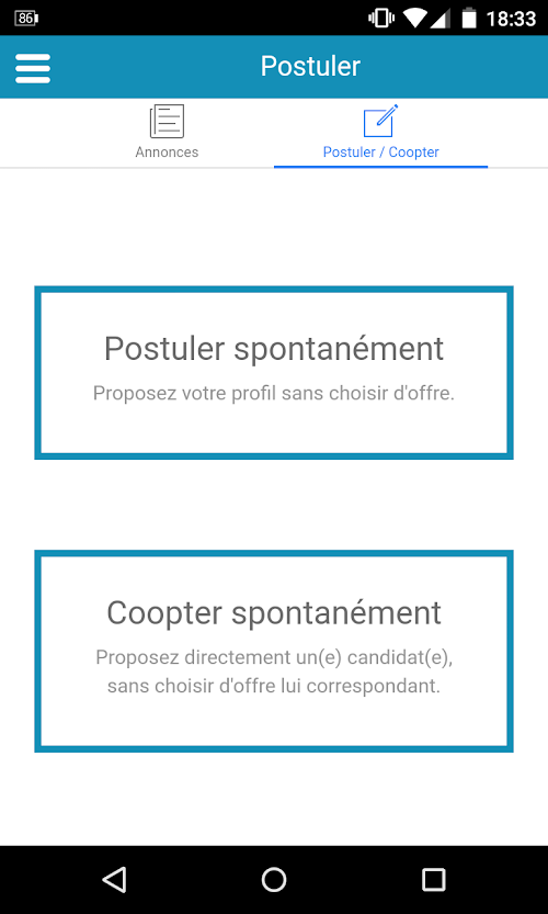 Android application Worknet screenshort
