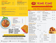 Hong Kong Express menu 1