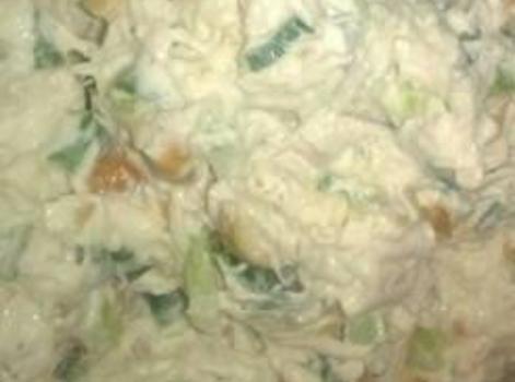 The use of cashews sets this apart from the other chicken salad recipes I have tried. Easy & quick and a favorite of everyone in the house