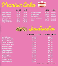 Patterns Bakery menu 2