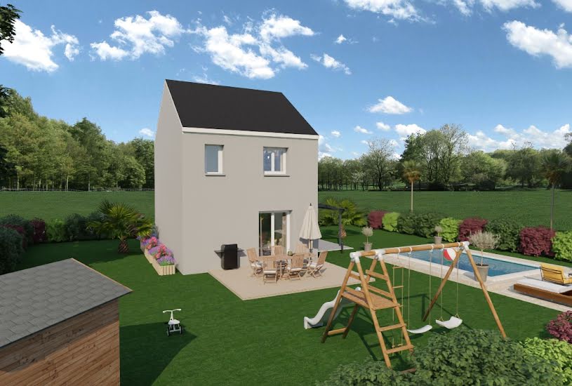  Vente Terrain + Maison - Terrain : 653m² - Maison : 64m² à Saint-Nicolas-de-la-Taille (76170) 