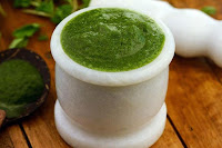 Coriander Garlic Chutney