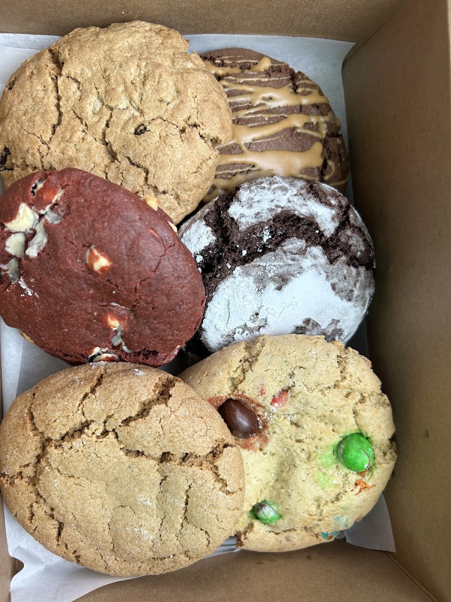 GF cookies - try one of each!