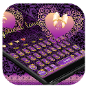 Descargar Purple Leopard Keyboard Theme Instalar Más reciente APK descargador