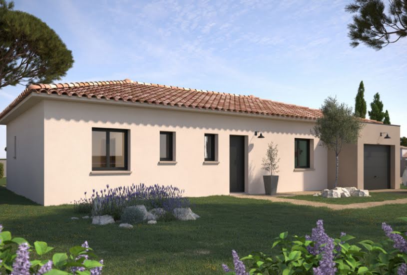  Vente Terrain + Maison - Terrain : 1 243m² - Maison : 95m² à Aigues-Vives (34210) 