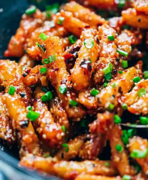 Honey Chilli Potato