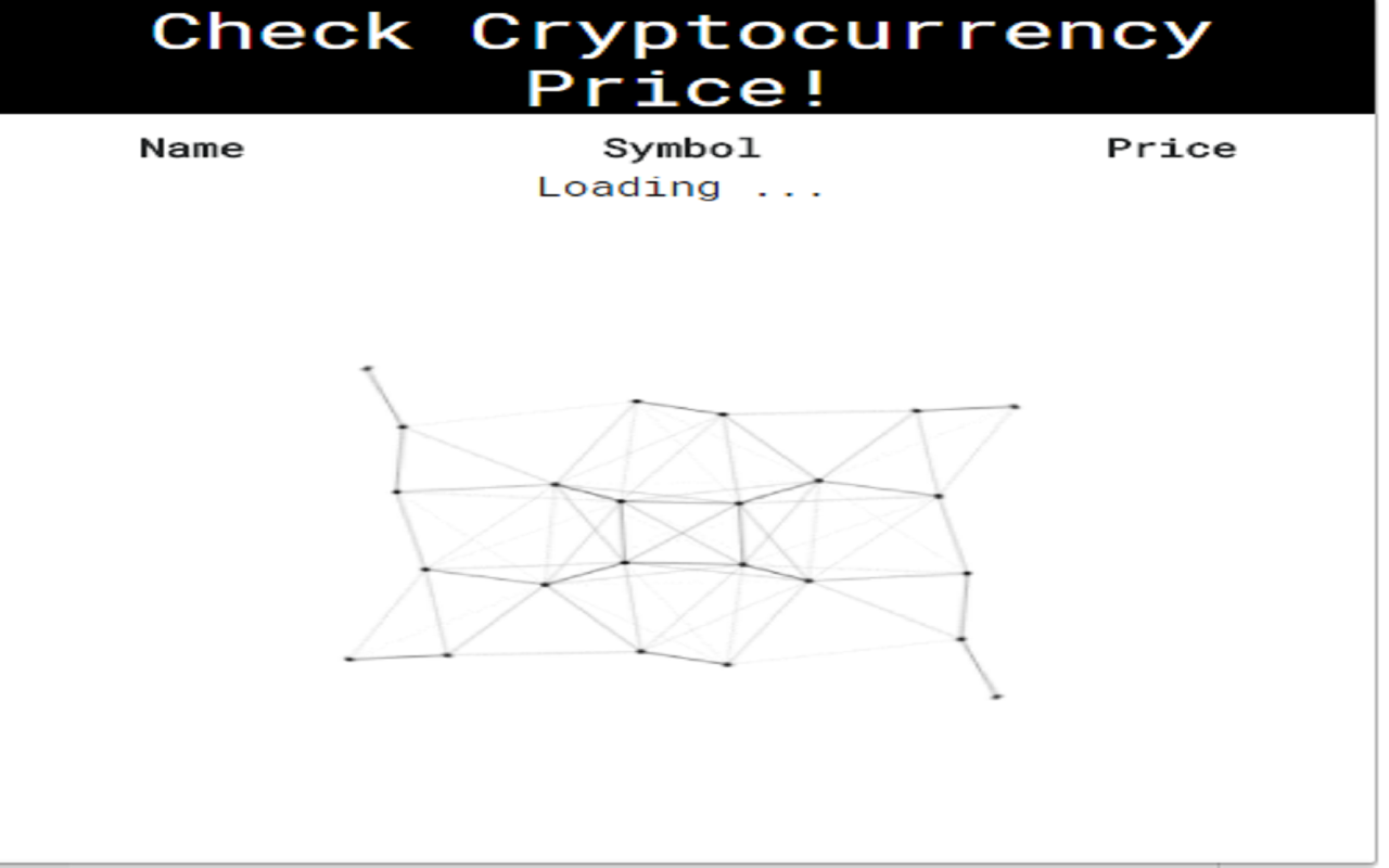 Cryptocurrency Price monitoring Preview image 1