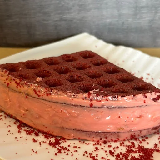 Redvelvet Cheese Waffle: