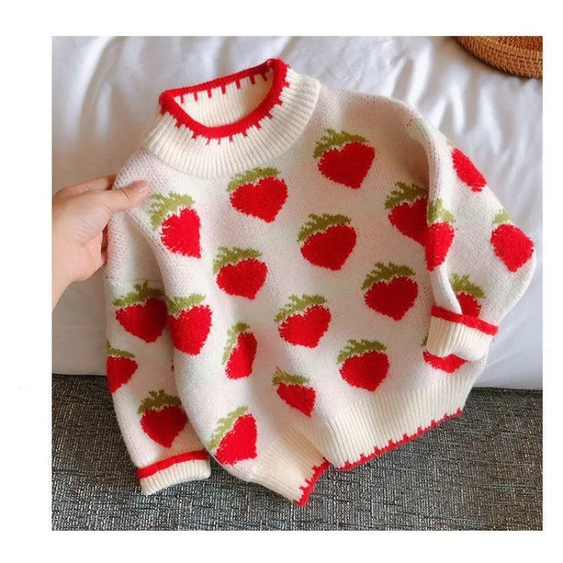 Title 1, Mädchen Mode Einfacher Süßer Daunenpullover Plu...