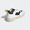 supercourt rx footwear white/core black/spring yellow