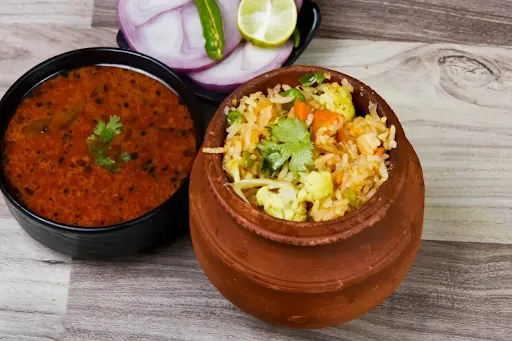 Matka Paneer Tikka Biryani