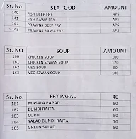 The Village Food menu 6