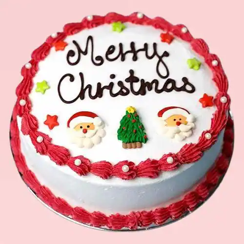 Christmas Theme Cake Design 03