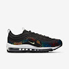 air max 97 se black / multicolor / white / light liquid lime