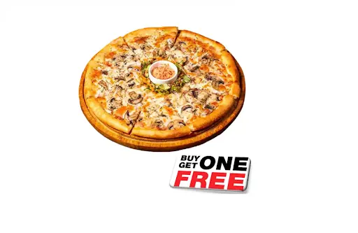 Mushroom Pizza Buy 1 Get 1