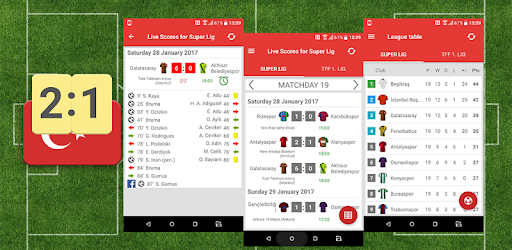 Live Scores For Super Lig 2019 2020 Apps On Google Play