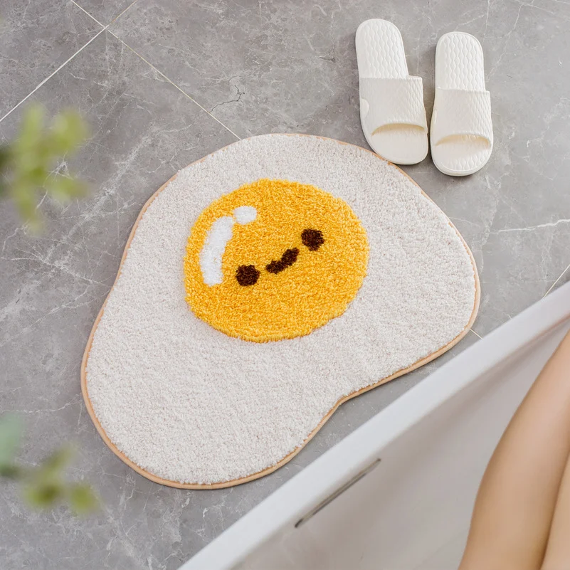Toilet Door Mat Absorbent Foot Mat Bath Bathroom Non-Slip Mat. Keeps your feet dry and your bathroom clean and safe. Per