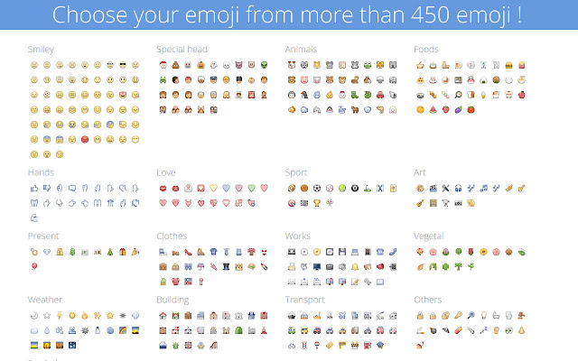 Hidden Emoji for Facebook™ - App chrome extension