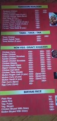 Haryana Shahi Restaurant menu 1