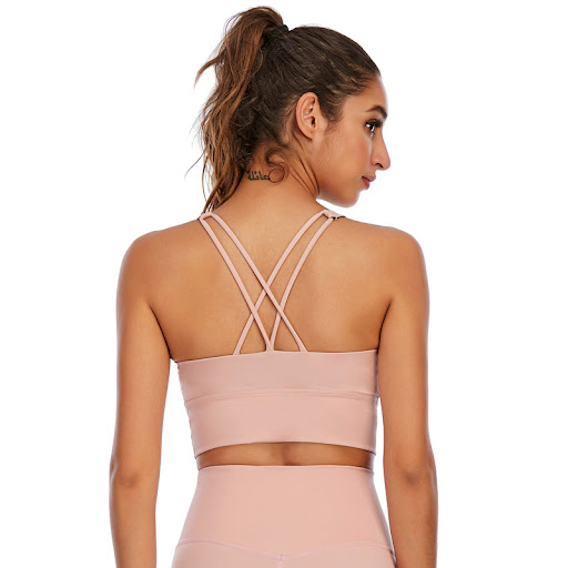 Title 13, Soutien-gorge de sport dos croisé, à la fois él...