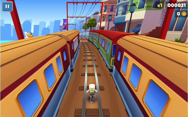 Play Subway Surfers Online - Chrome Extension