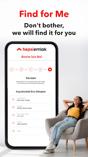 Screenshot Hepsiemlak – Property Listings