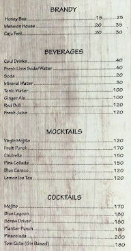 Mapusa Deck Multicuisine Restaurant & Bar menu 1