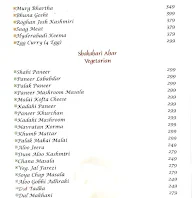 Moti Mahal menu 3