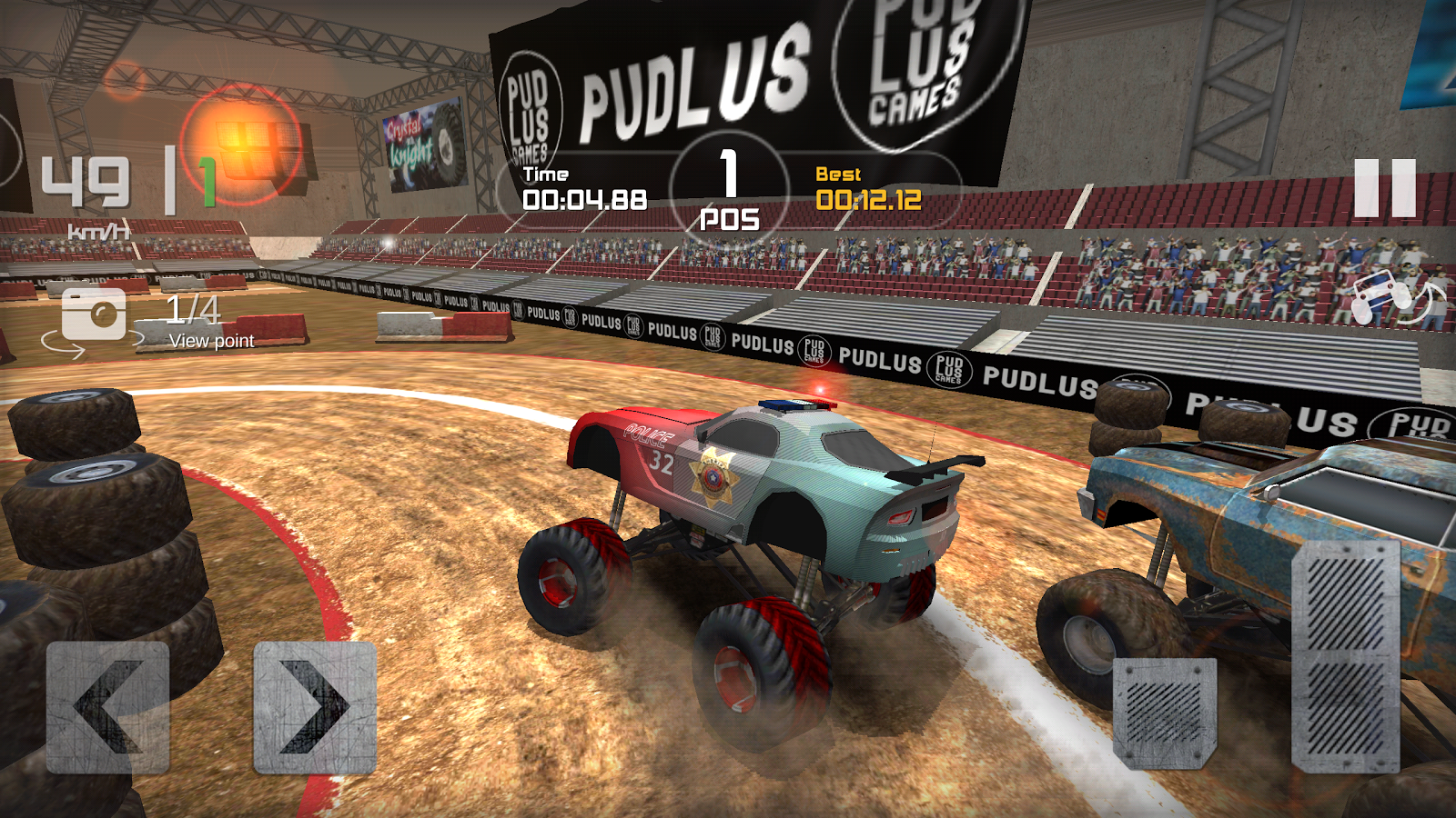   Monster Truck Race: captura de tela 