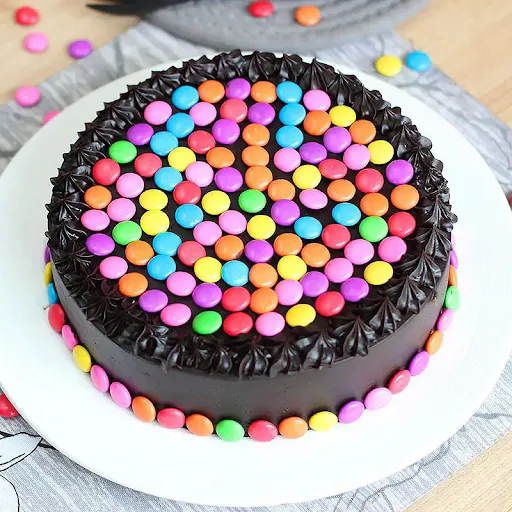 Loaded Choco Gems Cake [500 Grams]